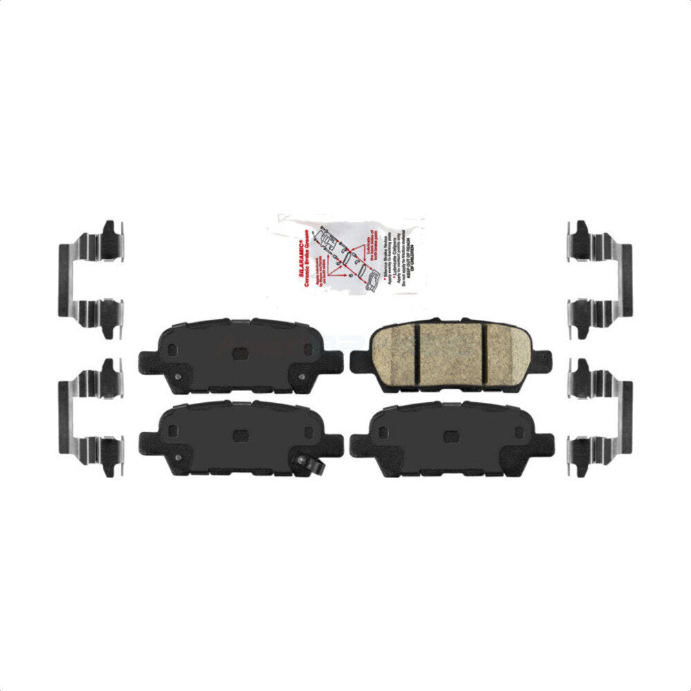 Plaquettes de frein à disque arrière en céramique, pour Nissan Rogue Sentra Altima Sport Qashqai LEAF