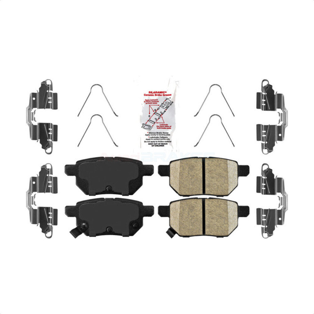 Plaquettes de frein à disque arrière en céramique, pour Toyota Corolla Matrix Yaris Prius Prime Pontia