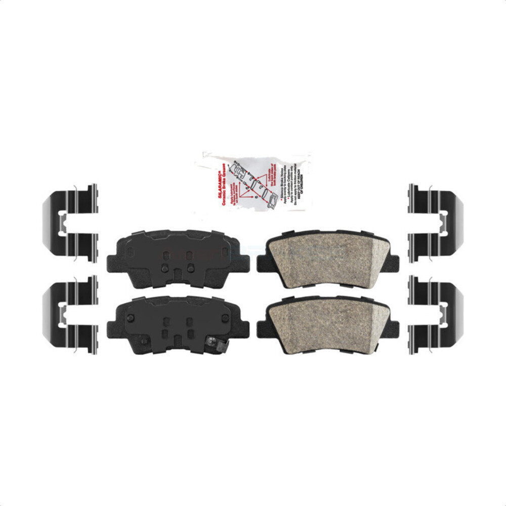 Plaquettes de frein à disque arrière en céramique, pour Hyundai Sonata Kia Optima Elantra Azera