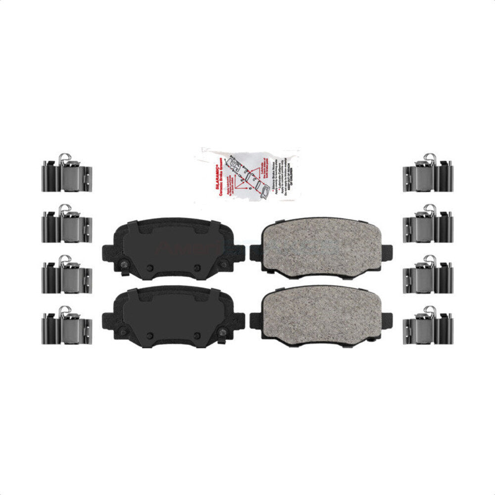 Plaquettes de frein à disque arrière en céramique, pour Jeep Cherokee Chrysler 200 NWF-PRC1734
