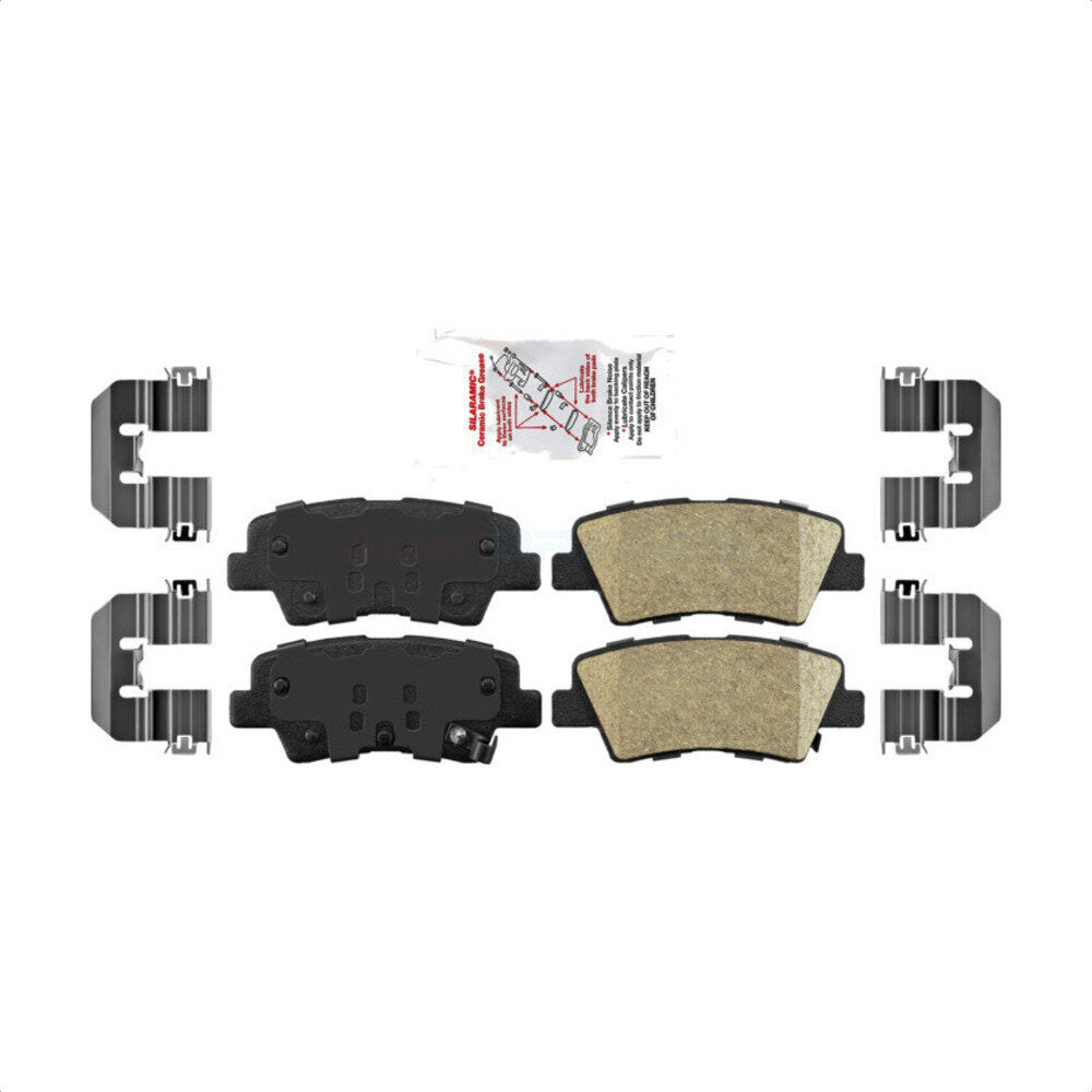 Plaquettes de frein à disque arrière en céramique, pour Hyundai Kia Elantra Venue Soul Kona Forte Rio