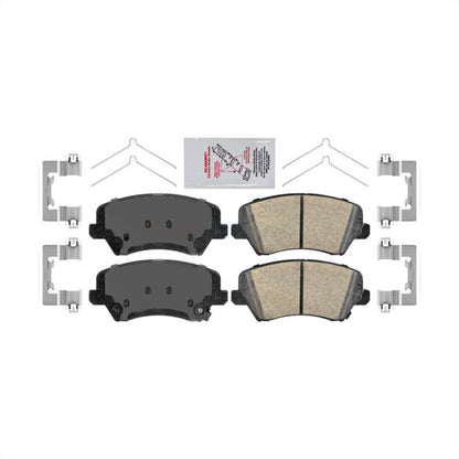 Plaquettes de frein à disque avant en céramique, pour Kia Forte Hyundai Elantra GT Veloster Forte5