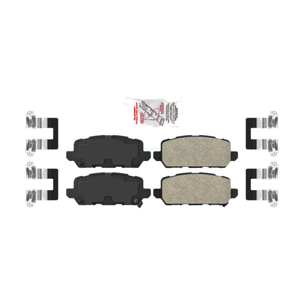 Plaquettes de frein à disque arrière en céramique pour Honda HR-V CR-Z NWF-PRC1841