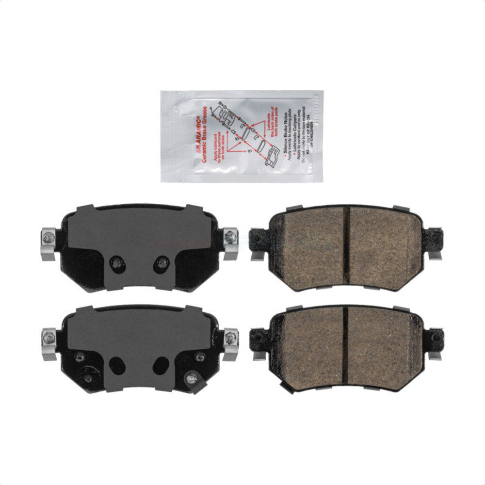 Plaquettes de frein à disque arrière en céramique pour Mazda 6 2016-2021 NWF-PRC1874