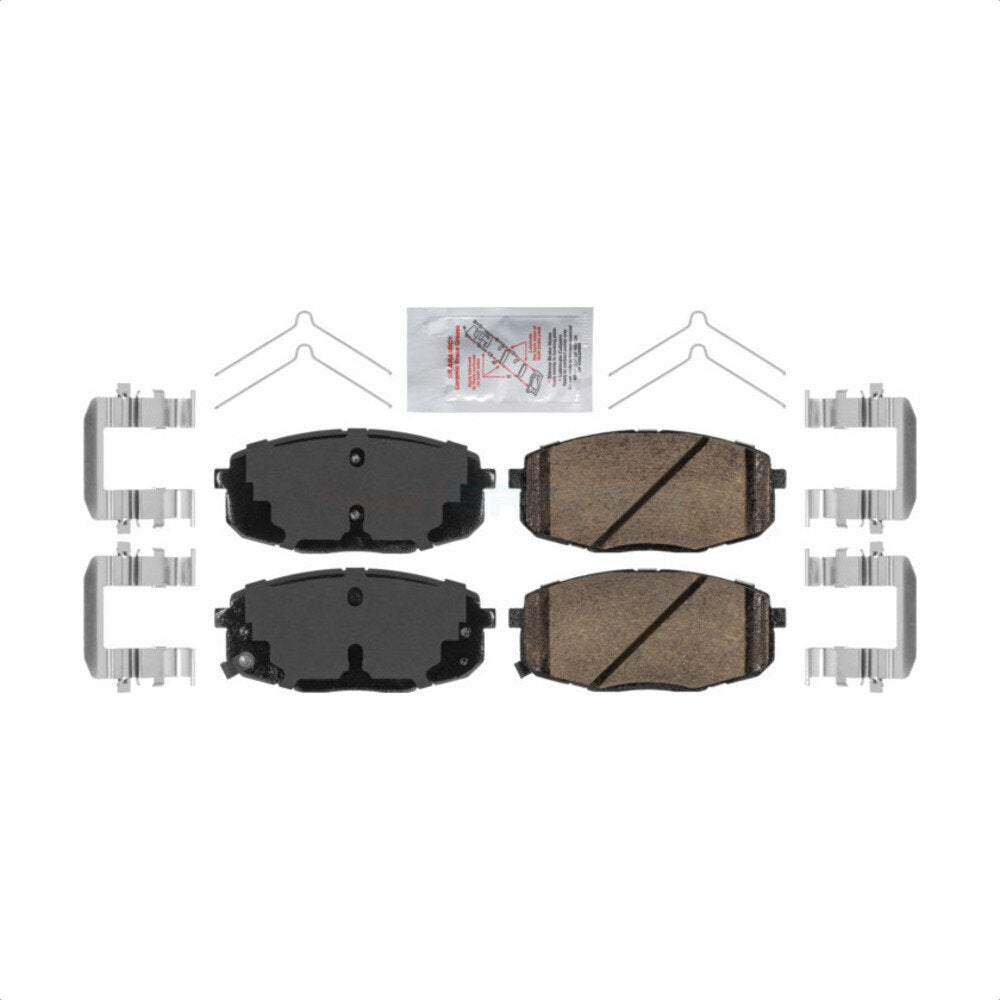 Plaquettes de frein à disque avant en céramique, pour Kia Hyundai Kona Forte Soul Seltos Elantra GT