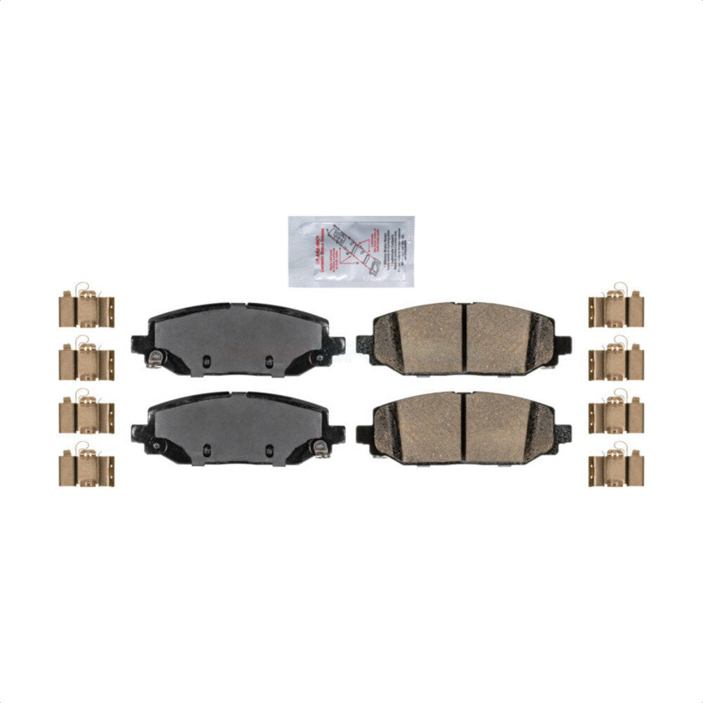 Plaquettes de frein à disque en céramique pour Jeep Wrangler NWF-PRC2186