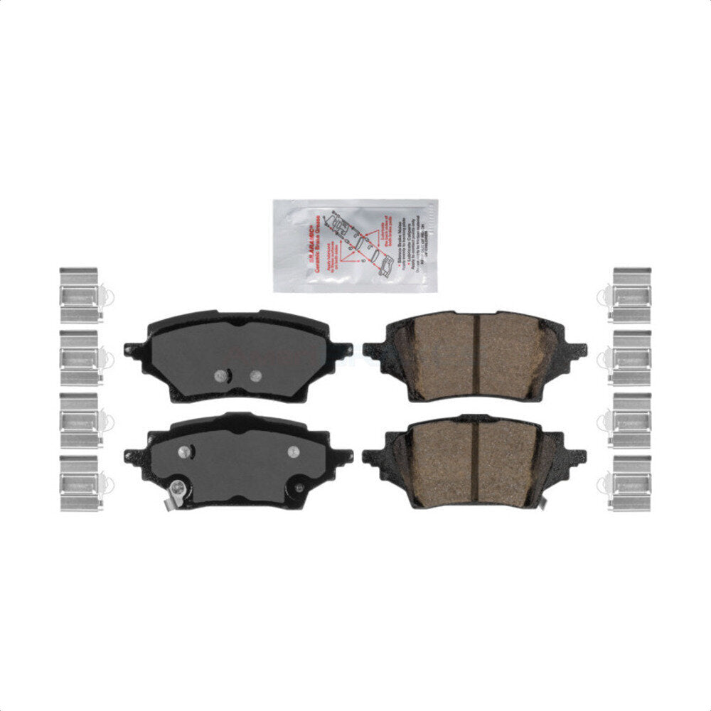 Plaquettes de frein à disque en céramique arrière pour Toyota C-HR NWF-PRC2202
