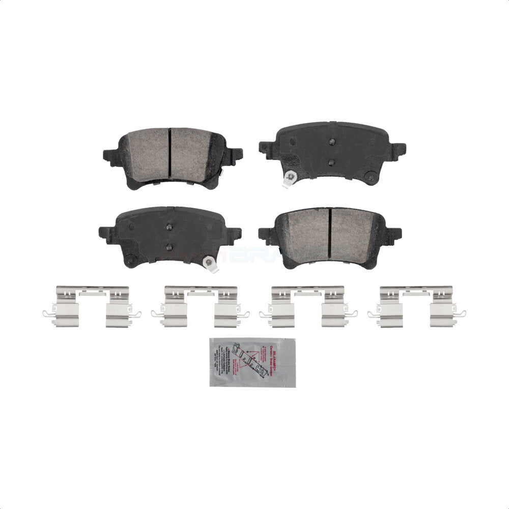 Plaquettes de frein à disque en céramique arrière pour Jeep Wrangler Gladiator NWF-PRC2233