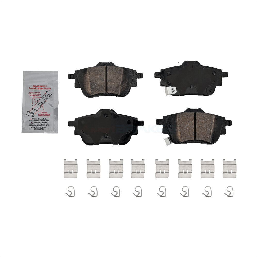 Plaquettes de frein à disque arrière en céramique, pour freins arrière Nissan Sentra 2020 – 2023, NWF-PRC230