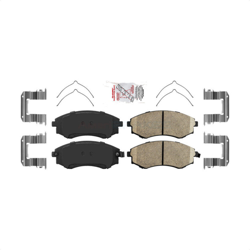 Plaquettes de frein à disque avant en céramique, pour Nissan Sentra Hyundai Elantra 240SX Sonata Ki