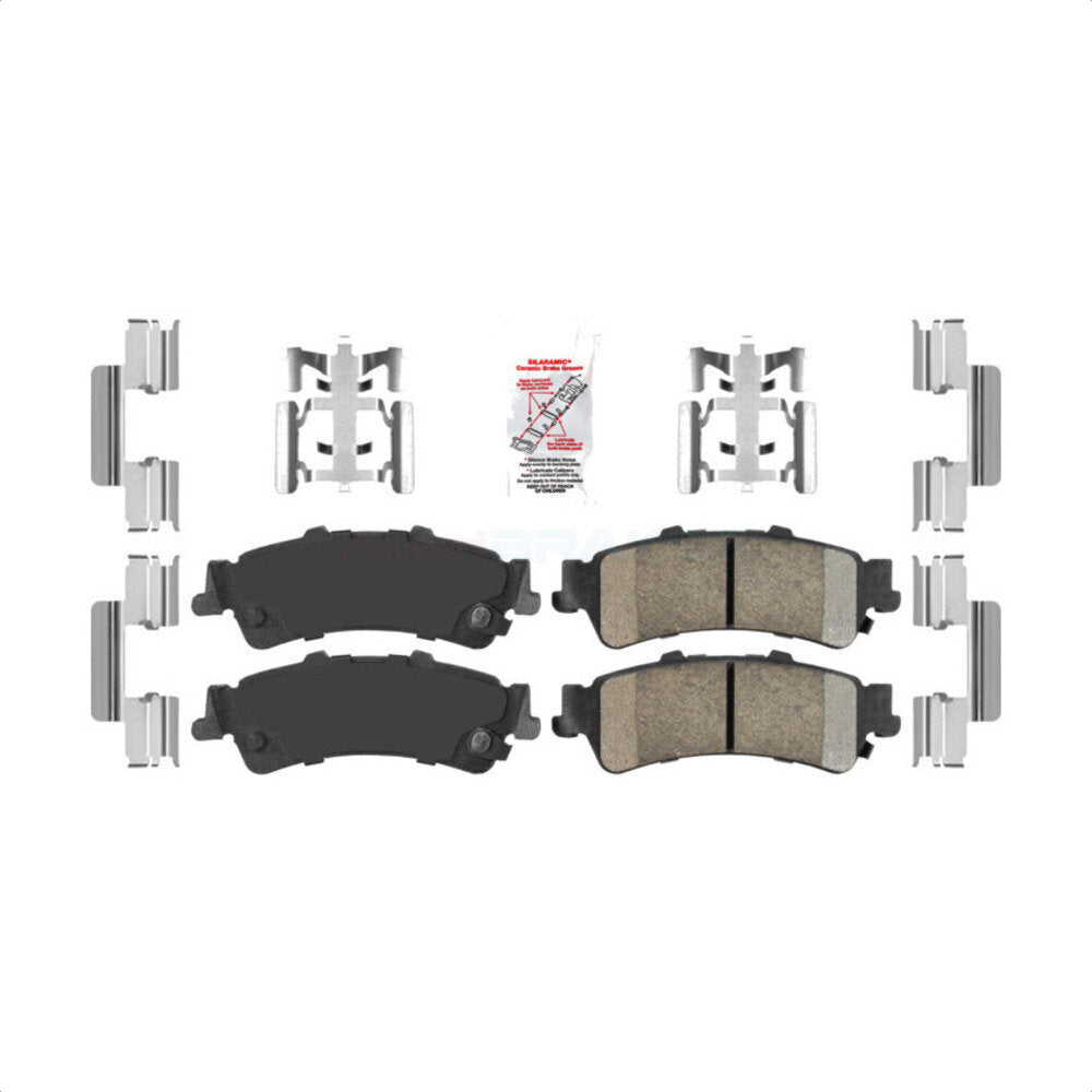 Plaquettes de frein à disque arrière en céramique, pour Chevrolet GMC Silverado 1500 Sierra Cadillac X