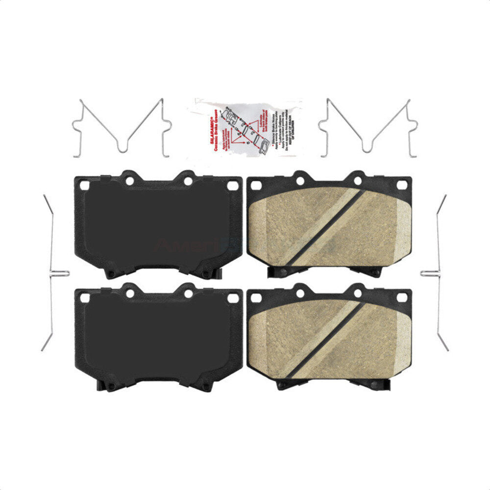 Plaquettes de frein à disque en céramique avant, pour Toyota Tundra Sequoia, longueur de plaque de 4.7 pouces