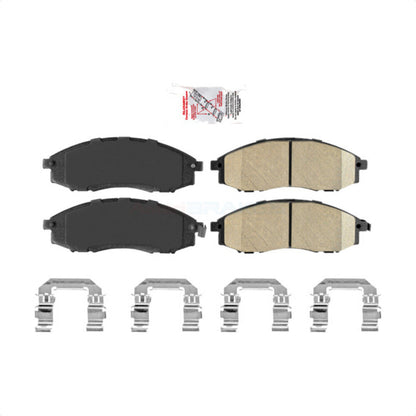 Plaquettes de frein à disque avant en céramique pour Nissan Xterra Frontier NWF-PRC830