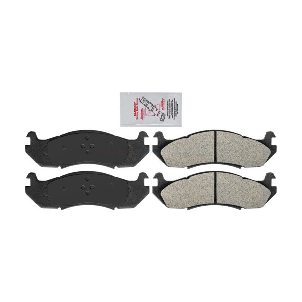 Plaquettes de frein à disque semi-métalliques pour Hummer H1 2002-2003 NWF-PRM1025