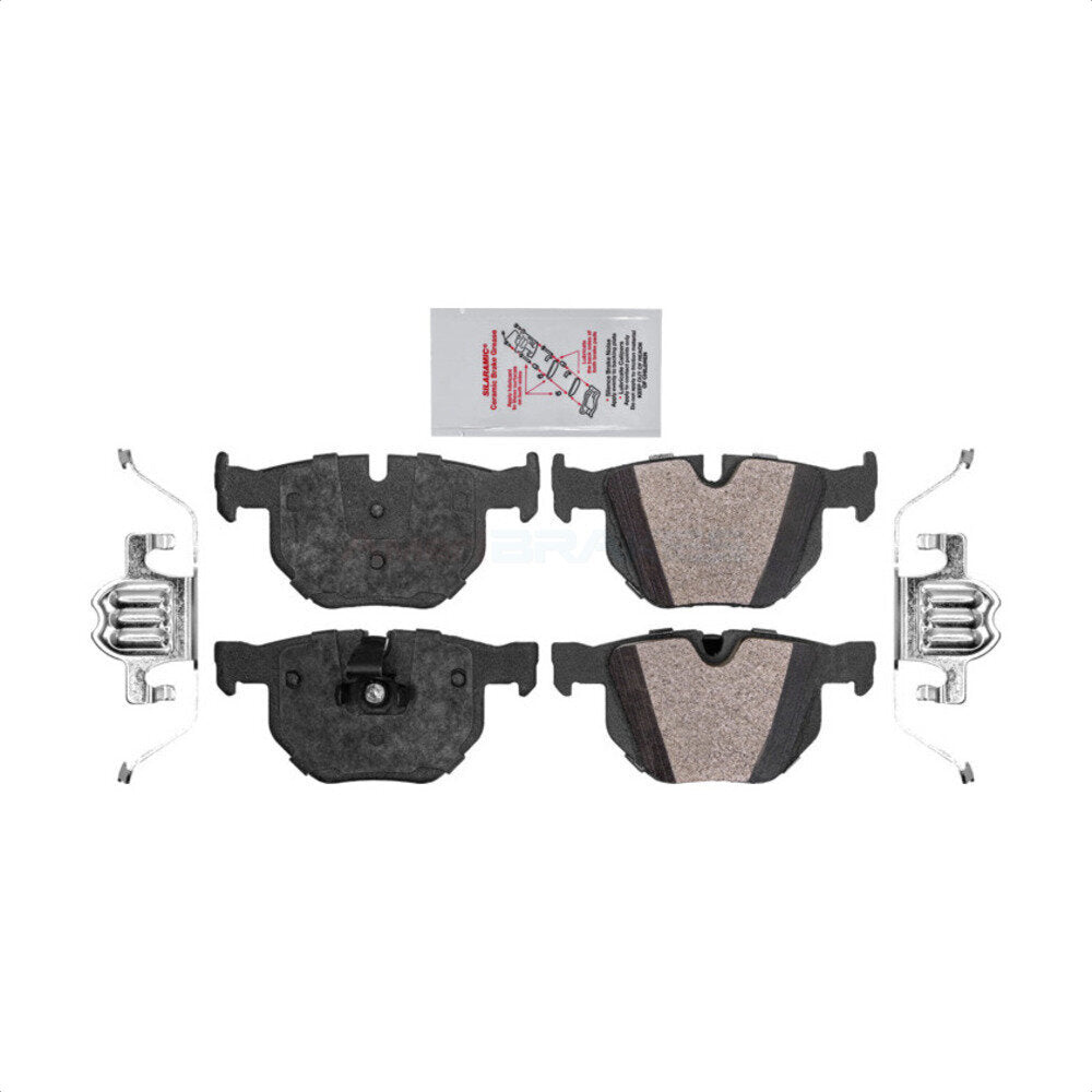 Plaquettes de frein à disque semi-métalliques arrière, pour BMW X5 X6 530i 530xi 528i xDrive 525i