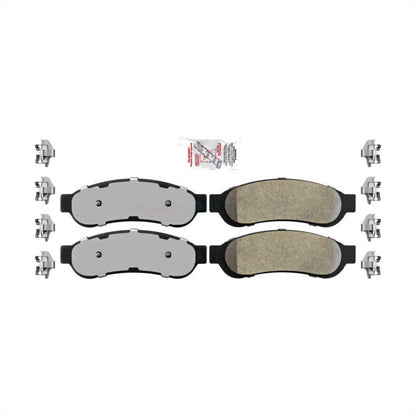 Plaquettes de frein à disque semi-métalliques arrière pour Ford F-350 Super Duty NWF-PRM1067