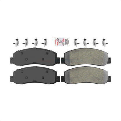 Plaquettes de frein à disque semi-métalliques avant, pour Ford F-350 Super Duty F-250 F-450
