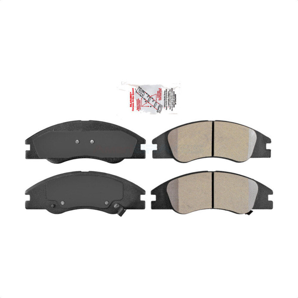 Plaquettes de frein à disque semi-métalliques avant pour Kia Spectra Spectra5 NWF-PRM1074