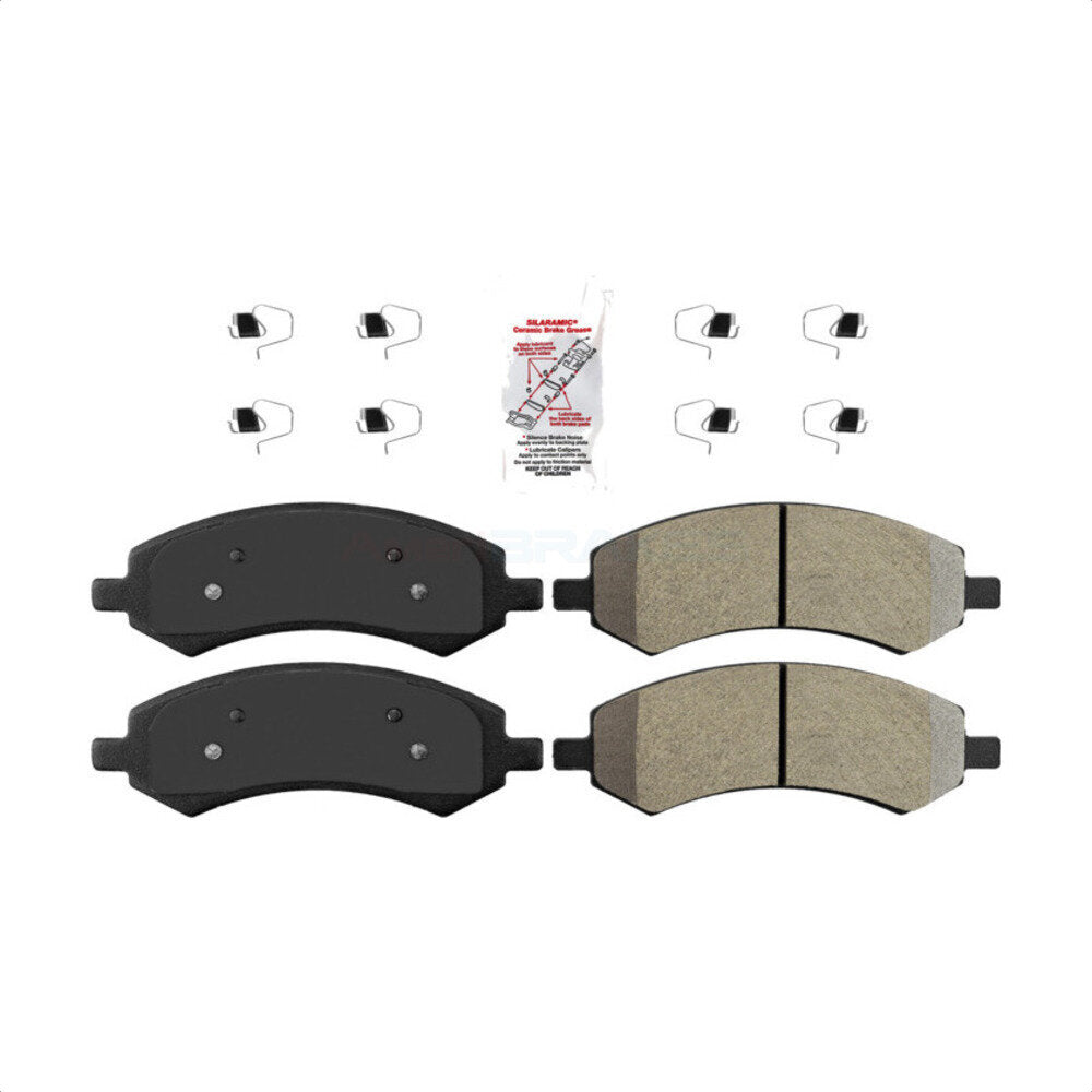 Plaquettes de frein à disque semi-métalliques avant, pour Ram 1500 Classic Dodge Dakota Chrysler