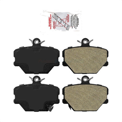 Plaquettes de frein à disque avant semi-métalliques pour Smart Fortwo NWF-PRM1252