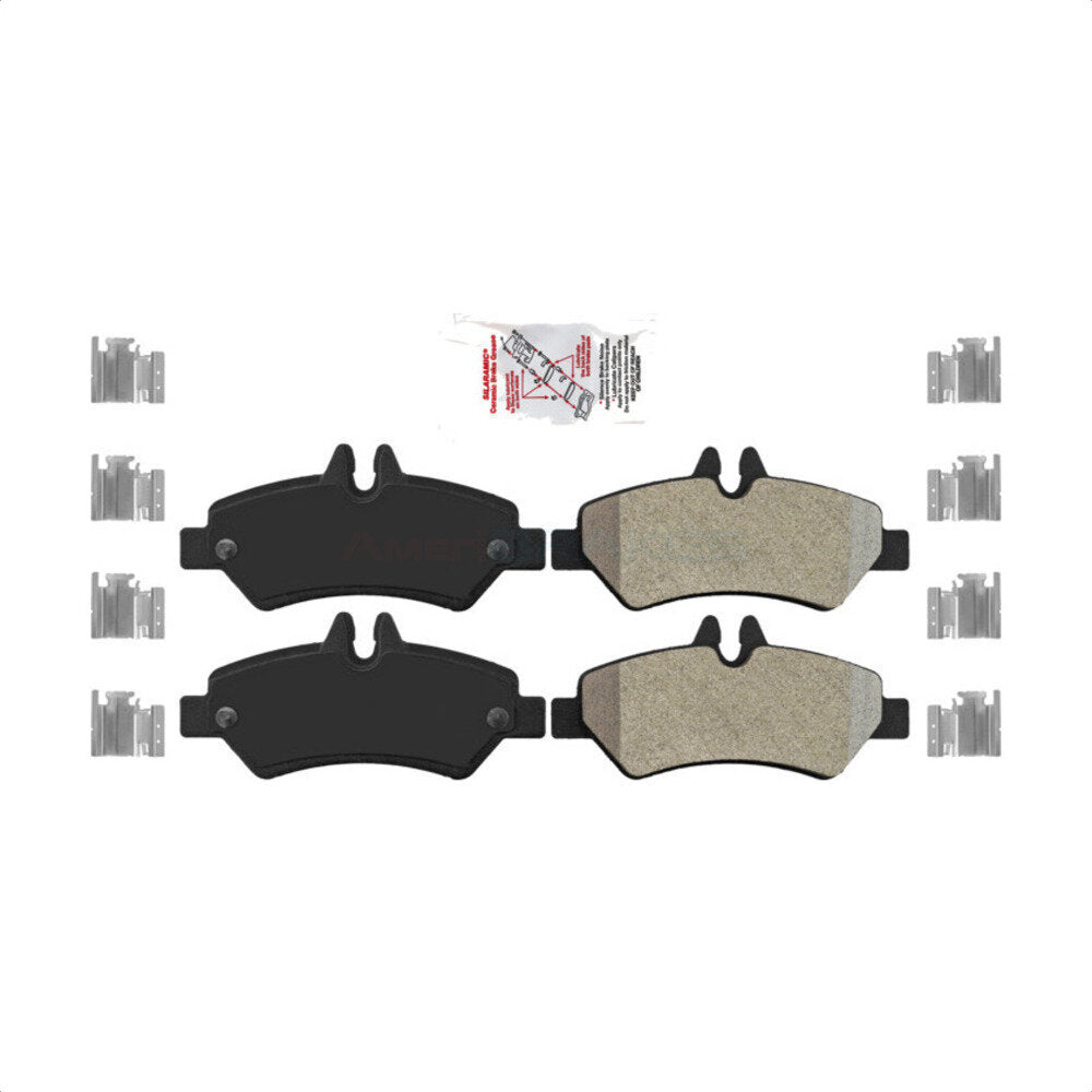 Plaquettes de frein à disque semi-métalliques arrière, pour Mercedes-Benz Sprinter 2500 3500 Dodge