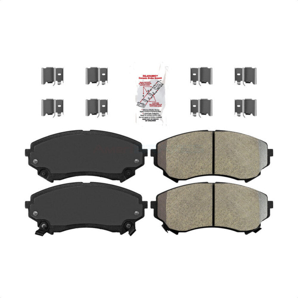Plaquettes de frein à disque semi-métalliques avant pour Cadillac CTS NWF-PRM1331