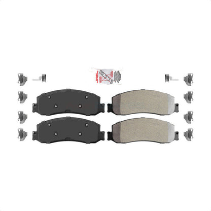 Plaquettes de frein à disque semi-métalliques avant pour Ford F-350 Super Duty F-250 NWF-PRM1333