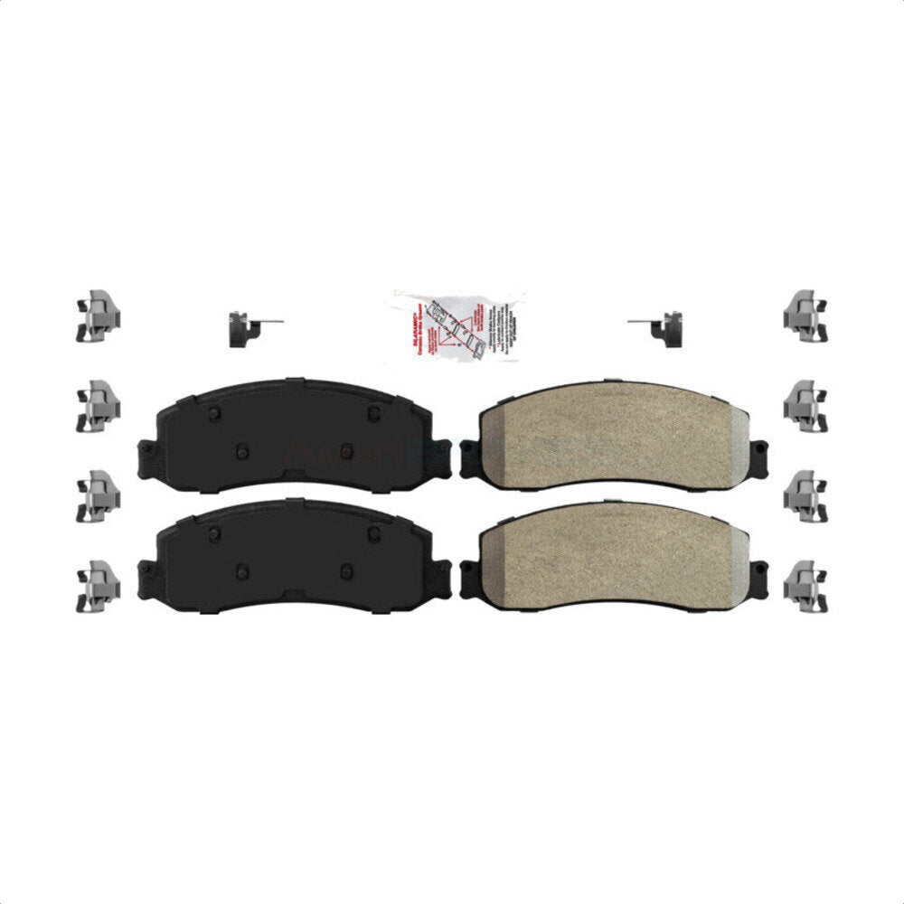 Plaquettes de frein à disque semi-métalliques avant, pour Ford F-350 Super Duty F-250 NWF-PRM1333