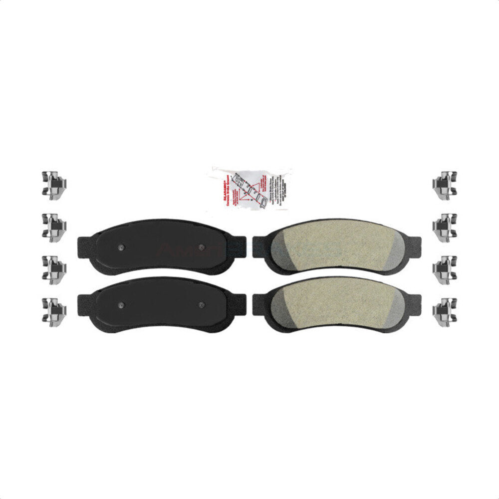 Plaquettes de frein à disque semi-métalliques arrière, pour Ford F-350 Super Duty F-250 F-450