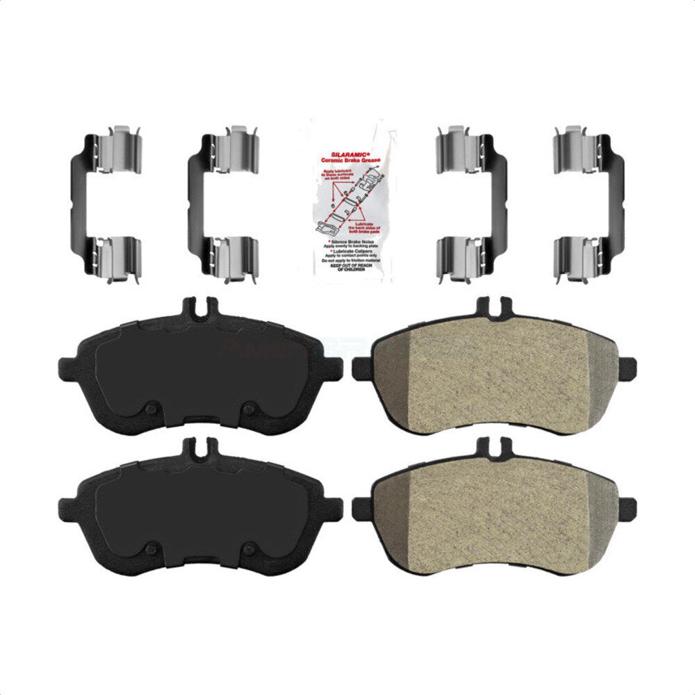 Plaquettes de frein à disque semi-métalliques avant, pour Mercedes-Benz C300 C250 C230 SLK250