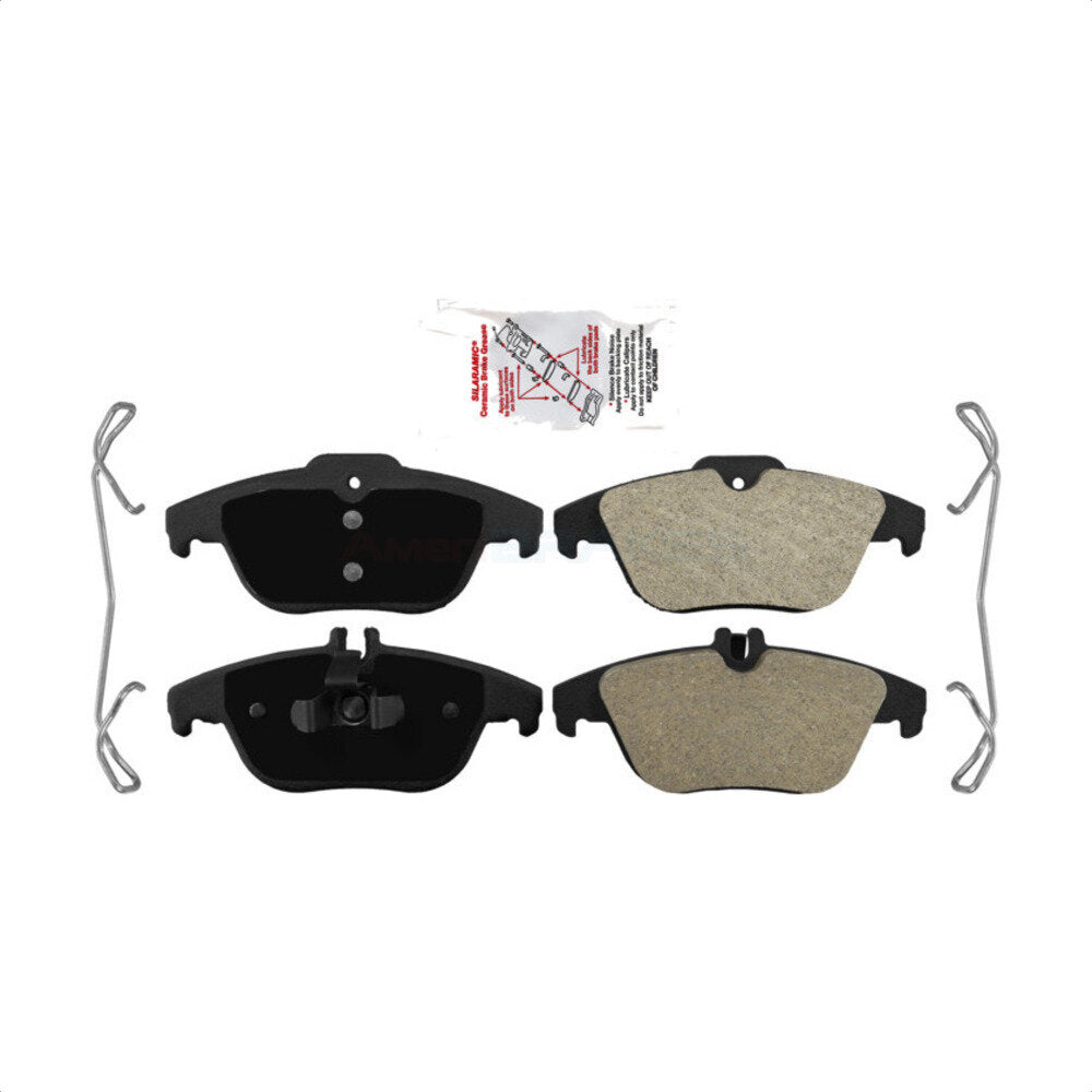 Plaquettes de frein à disque semi-métalliques arrière, pour Mercedes-Benz C300 GLK350 GLK250 E350 C6