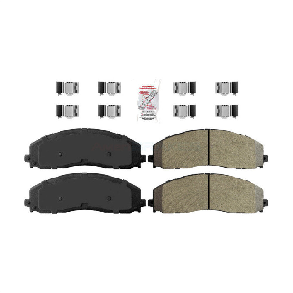 Plaquettes de frein à disque semi-métalliques avant, pour Ford F-350 Super Duty F-250 F-450