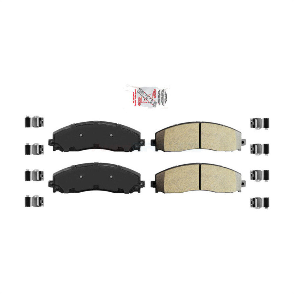 Plaquettes de frein à disque semi-métalliques arrière, pour Ford F-350 Super Duty F-250 F-450