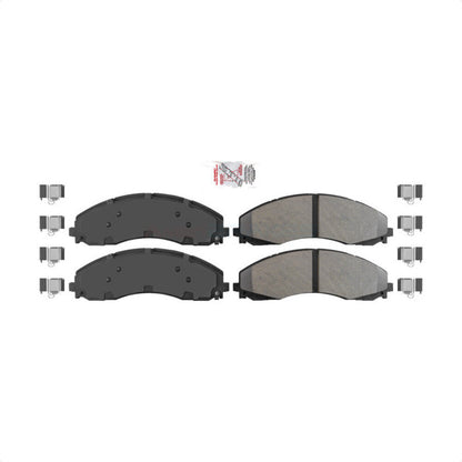 Plaquettes de frein à disque semi-métalliques pour Ford F-450 Super Duty F-550 F-600 NWF-PRM2018