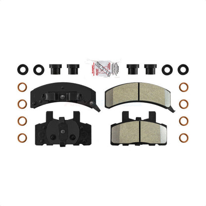 Plaquettes de frein à disque semi-métalliques avant, pour Chevrolet GMC K1500 C1500 K2500 Dodge 6