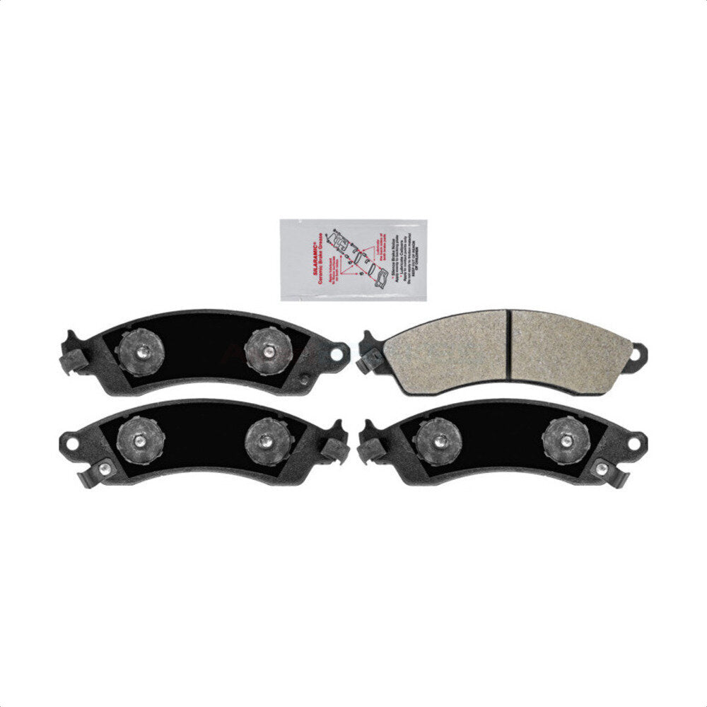 Plaquettes de frein à disque semi-métalliques avant, pour Ford Mustang Chevrolet Corvette Camaro