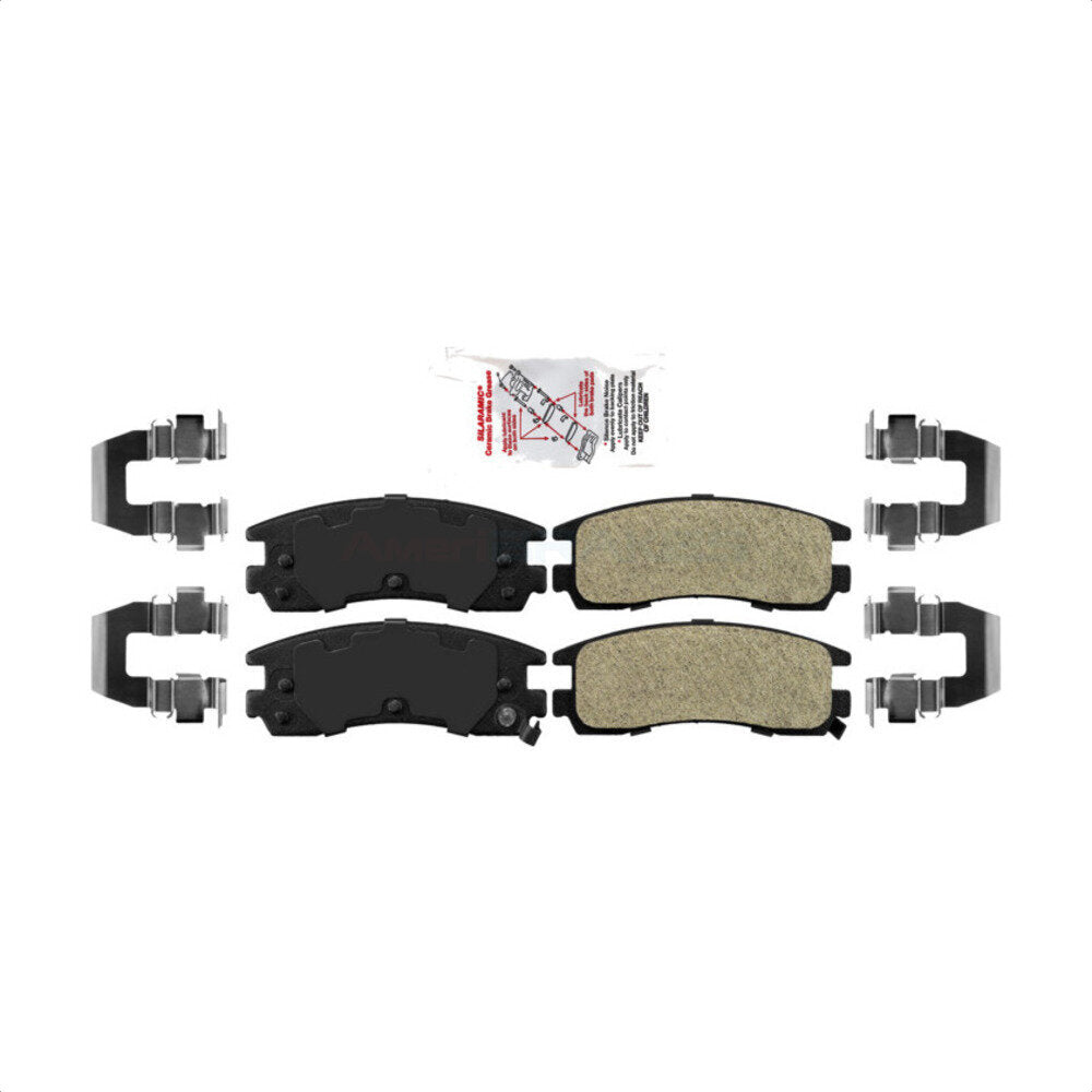 Plaquettes de frein à disque semi-métalliques arrière, pour Buick Cadillac LeSabre DeVille Oldsmobil