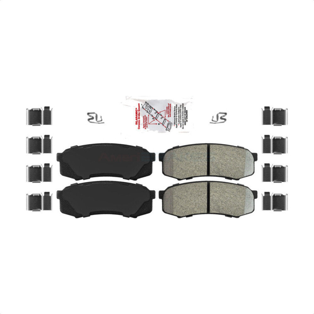 Plaquettes de frein à disque semi-métalliques arrière, pour Toyota 4Runner FJ Cruiser Lexus GX460 C4