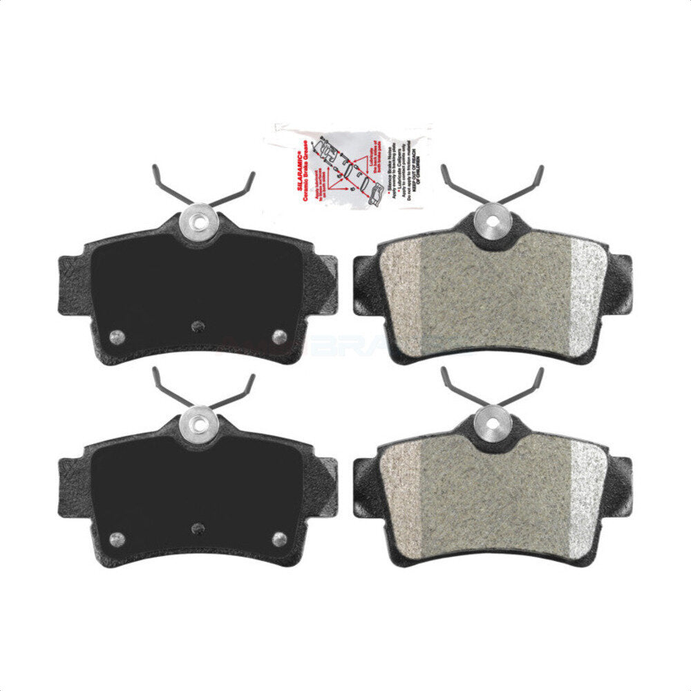 Plaquettes de frein à disque semi-métalliques arrière pour Ford Mustang NWF-PRM627
