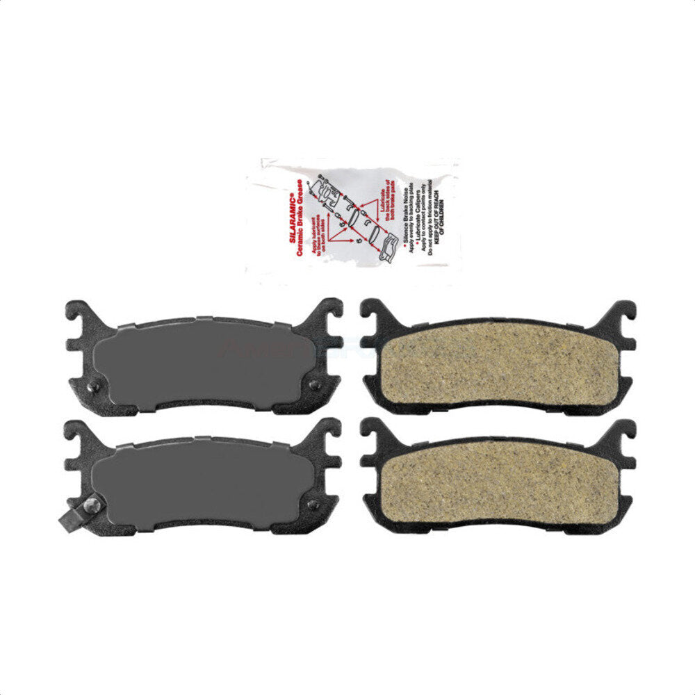 Plaquettes de frein à disque semi-métalliques arrière, pour Mazda Miata Ford Escort Protege Mercury