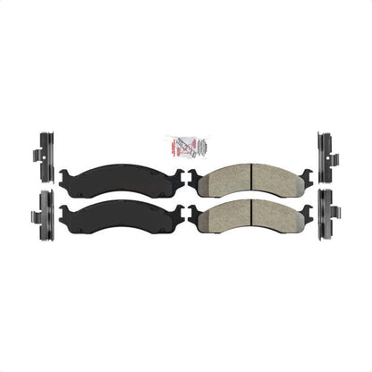 Plaquettes de frein à disque semi-métalliques avant, pour Ford Dodge E-350 Super Duty Ram 2500 HD