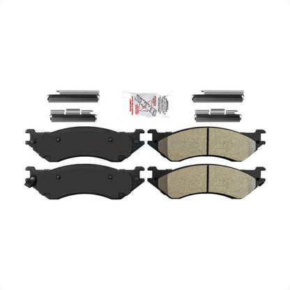 Plaquettes de frein à disque semi-métalliques avant, pour Ford F-150 Dodge Ram 1500 F-250 HD Van