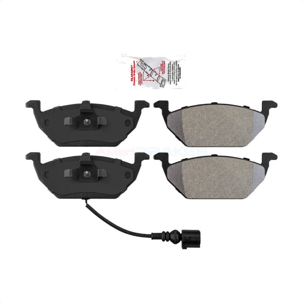 Plaquettes de frein à disque semi-métalliques avant, pour Volkswagen Jetta Golf Beetle City