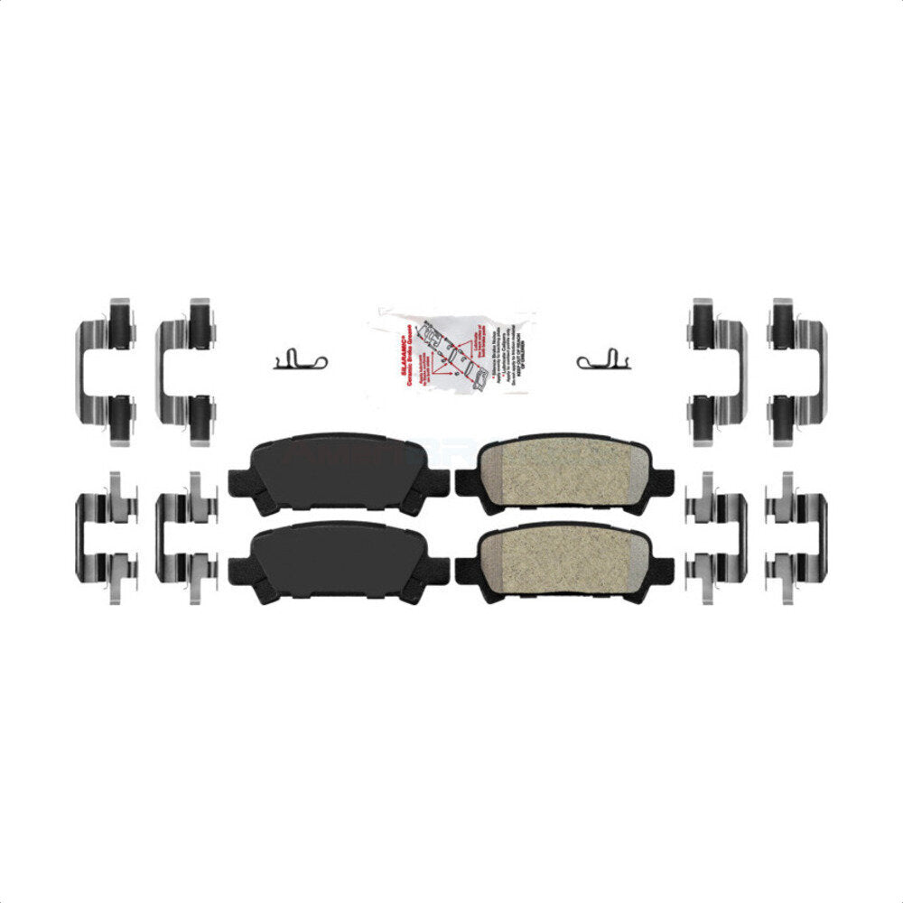 Plaquettes de frein à disque semi-métalliques arrière, pour Subaru Legacy Forester Impreza Outback