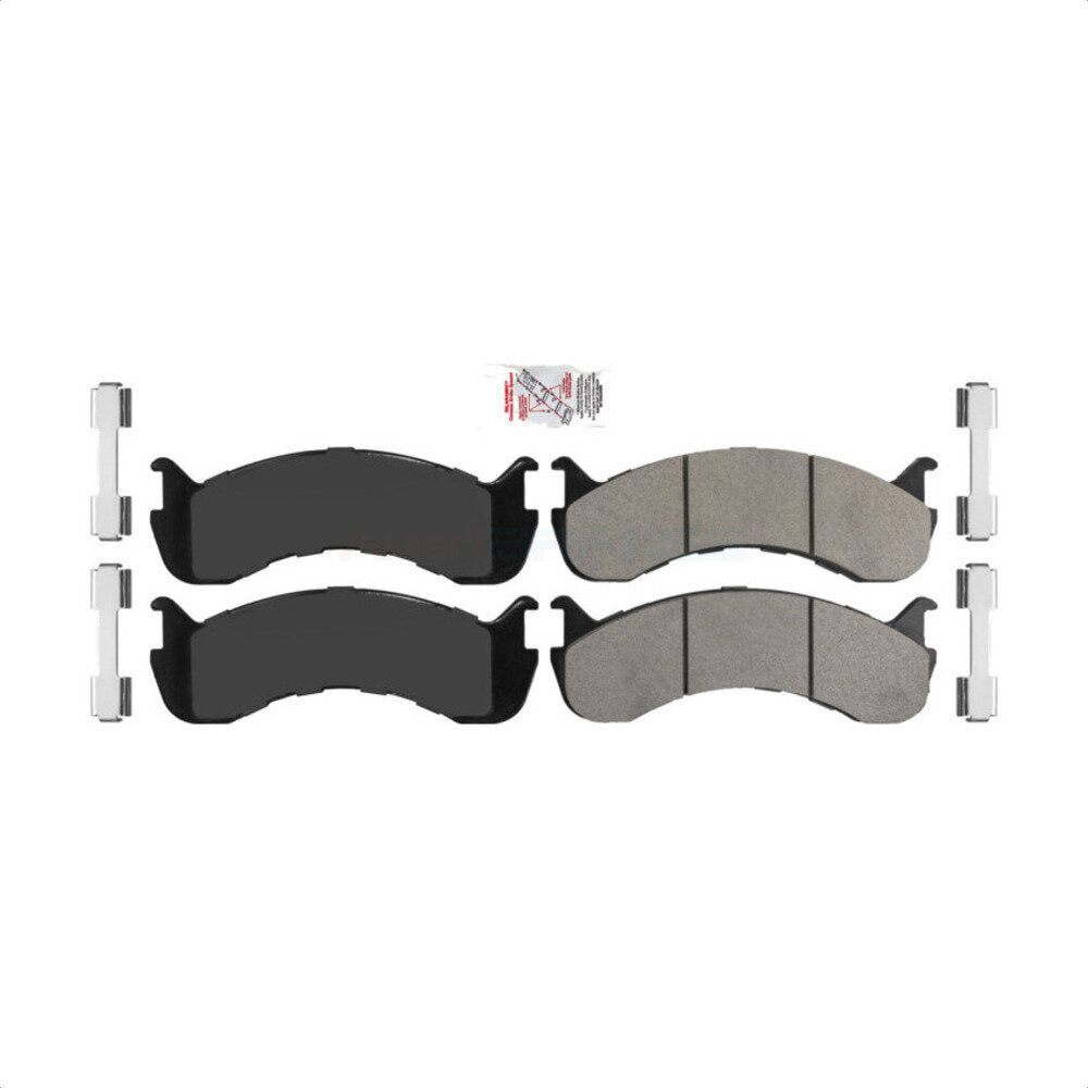 Plaquettes de frein à disque semi-métalliques pour Freightliner M2 106 Kenworth T370 Thomas 112