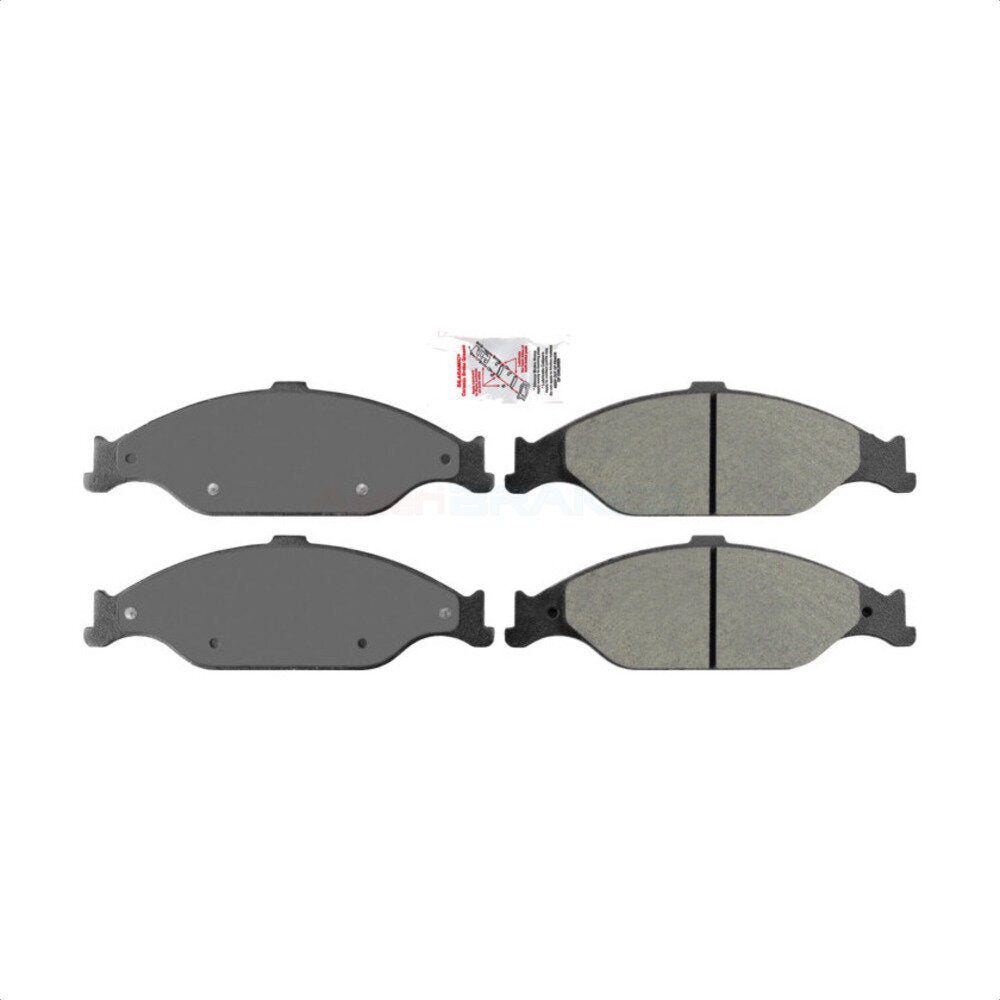 Plaquettes de frein à disque semi-métalliques avant pour Ford Mustang NWF-PRM804
