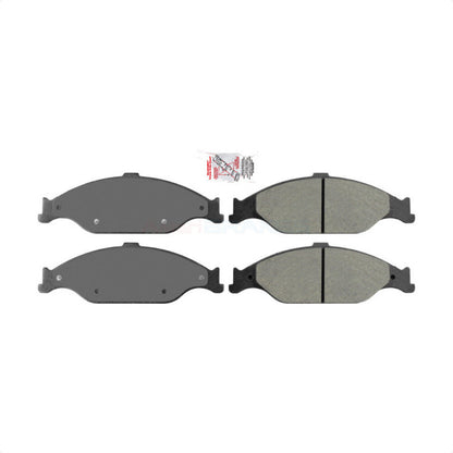 Plaquettes de frein à disque semi-métalliques avant pour Ford Mustang NWF-PRM804