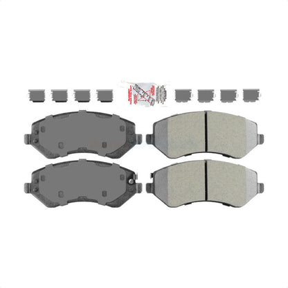 Plaquettes de frein à disque semi-métalliques avant, pour Dodge caravane Jeep Liberty Grand Town &