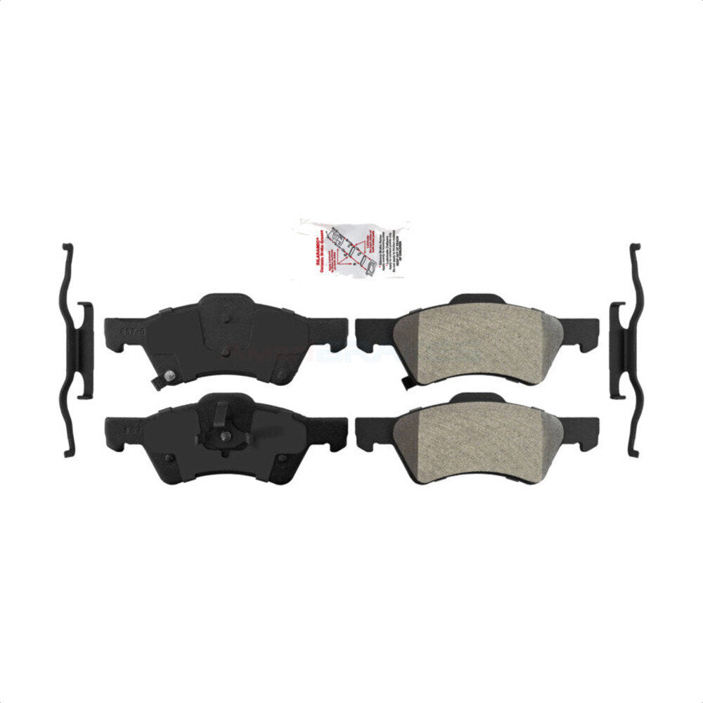 Plaquettes de frein à disque semi-métalliques avant pour Dodge Grand Caravan Chrysler Town &