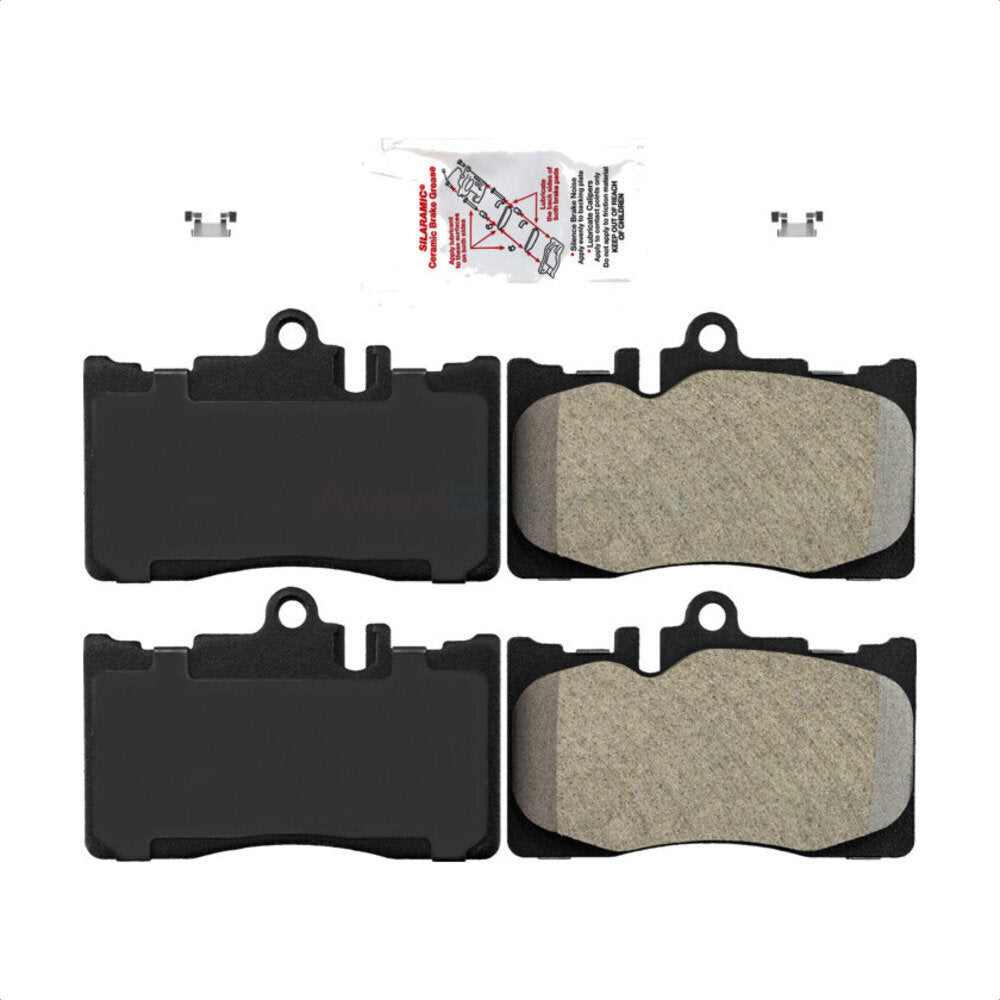 Plaquettes de frein à disque avant semi-métalliques pour Lexus LS430 2001-2006 NWF-PRM870
